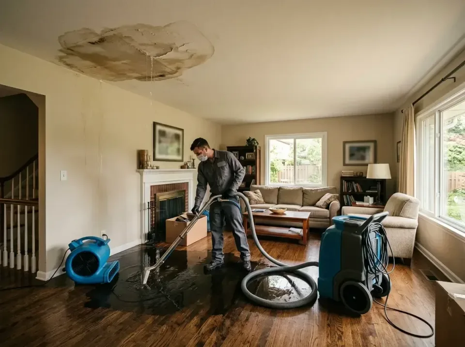 attic-pipe-burst-ceiling-drip-008 — frequently asked questions, Water Damage Restoration & Carpet Care in Poplar Grove, IL